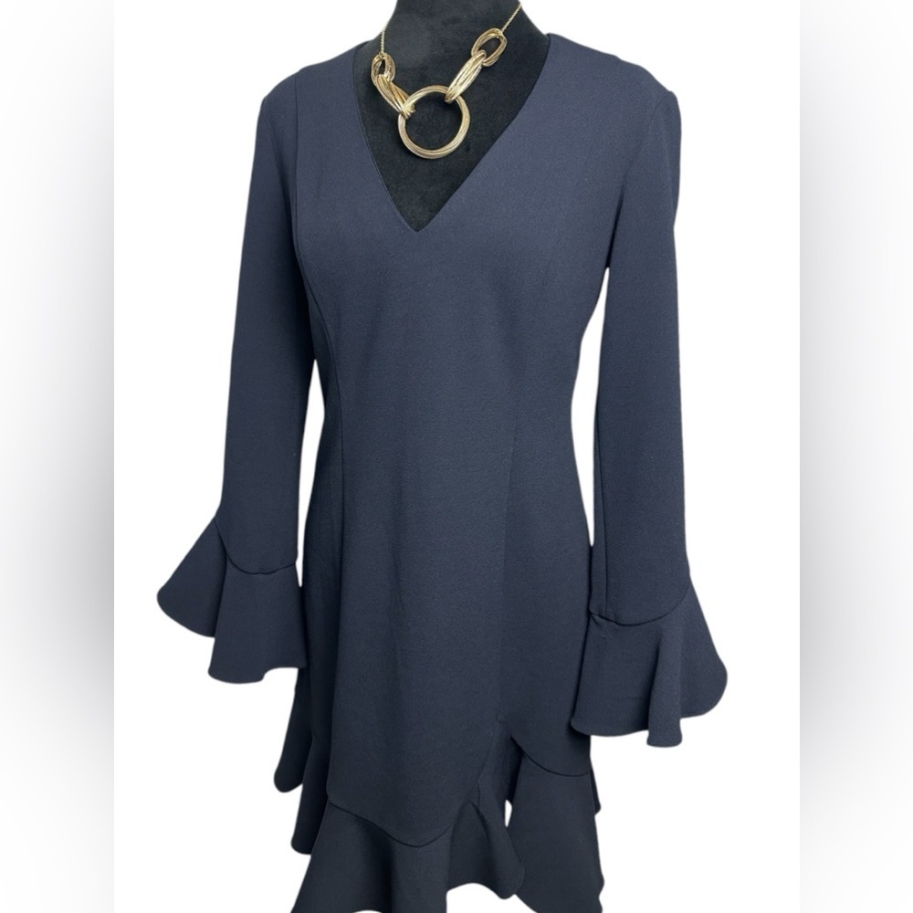 Brand: Donna Morgan, Size: 4, Black Dress.
